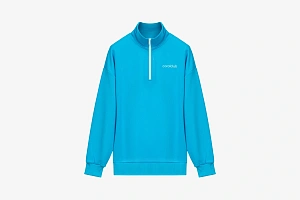 Hoodie Zip Blue